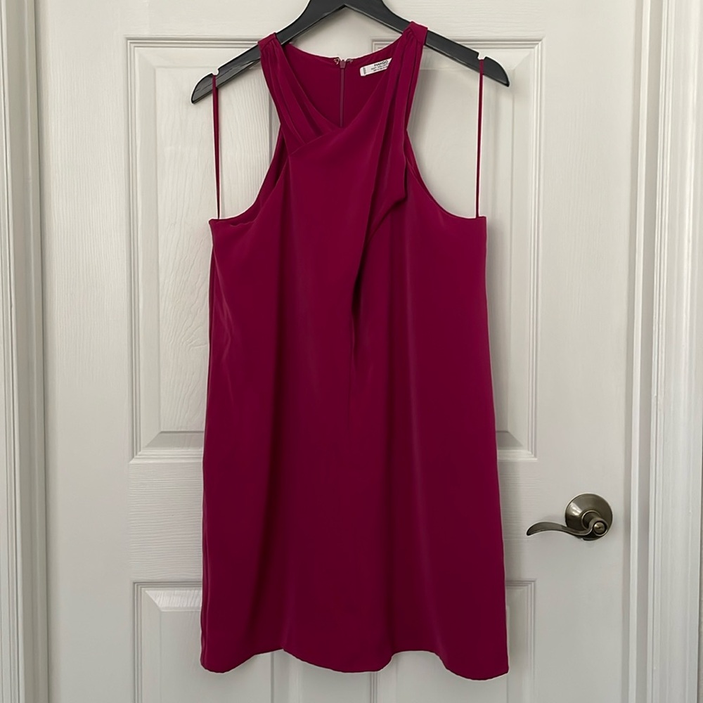 Mango women’s high neck cocktail dress